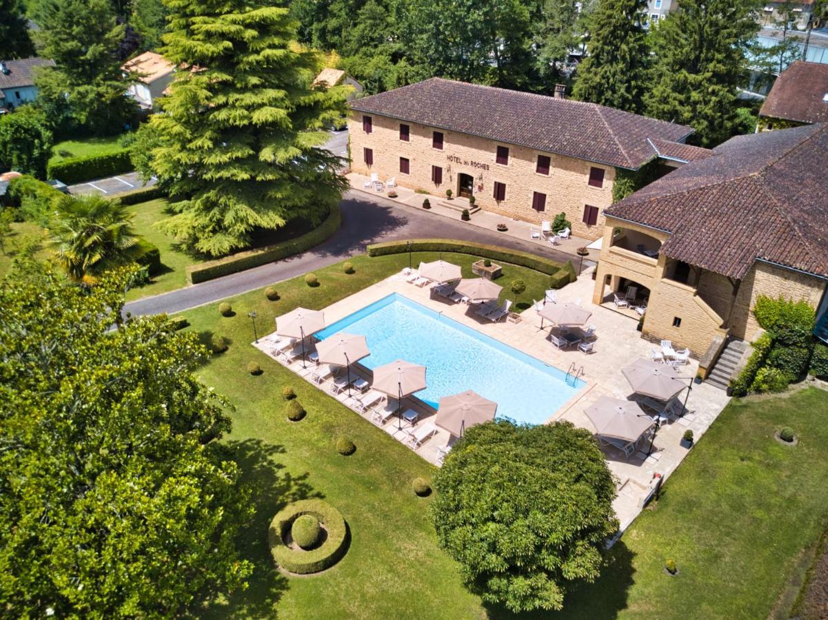 Hôtel des Roches - Climatisation Les Eyzies Exterior foto