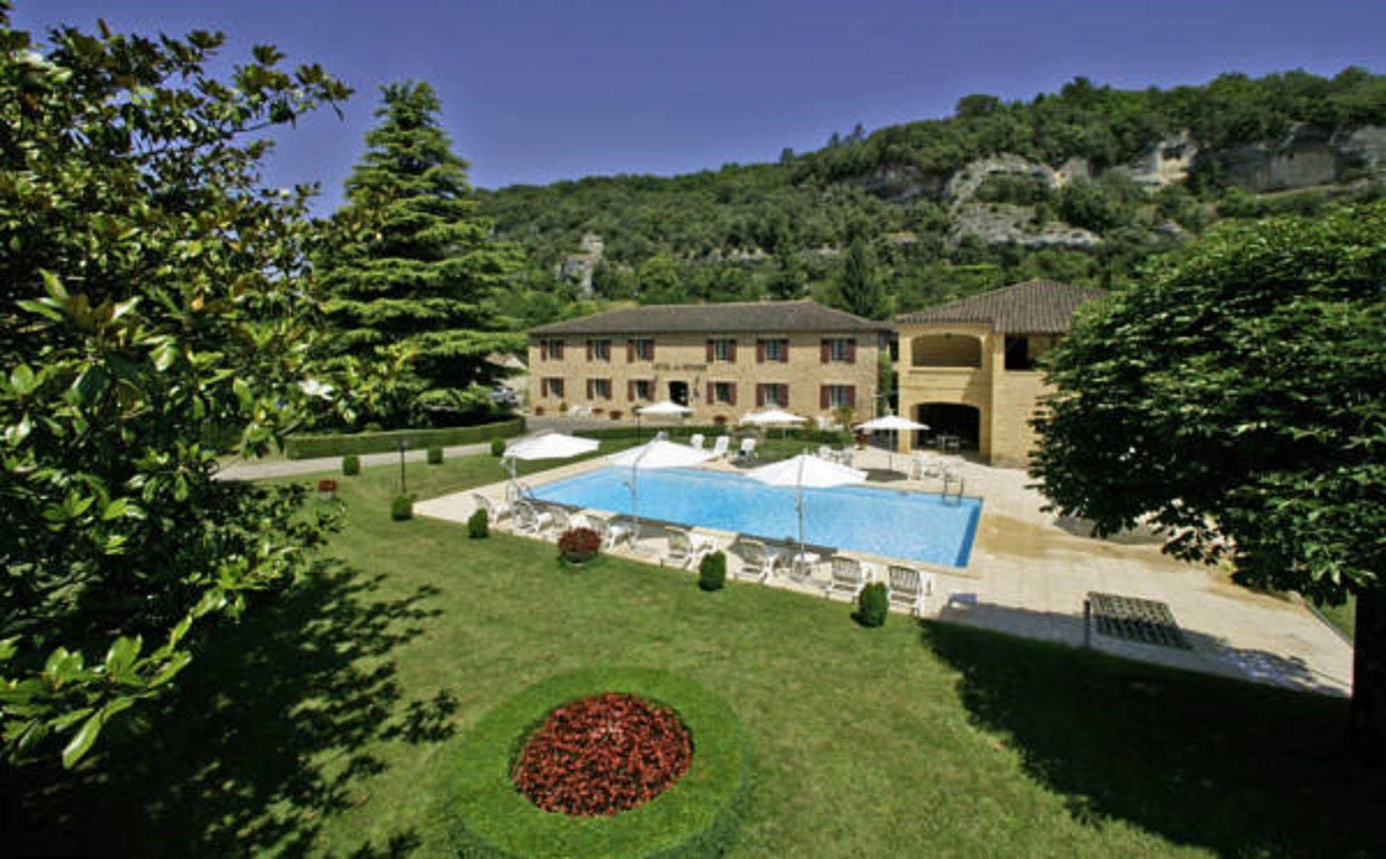 Hôtel des Roches - Climatisation Les Eyzies Exterior foto
